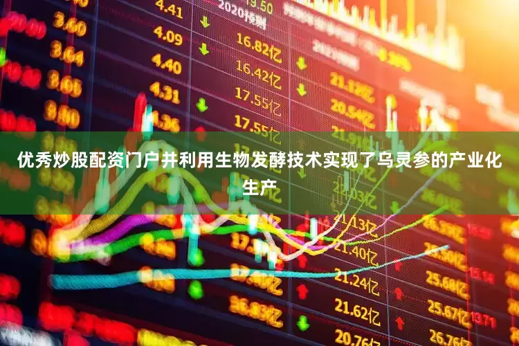 优秀炒股配资门户并利用生物发酵技术实现了乌灵参的产业化生产